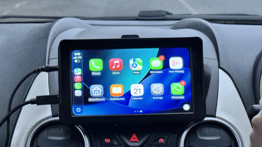 Ford Ka Pat Gắn Màn Hình Universal CarPlay/Android Auto 7” – File STL In 3D - Image 2