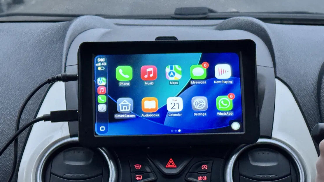 Ford Ka Pat Gắn Màn Hình Universal CarPlay/Android Auto 7” – File STL In 3D - Image 3