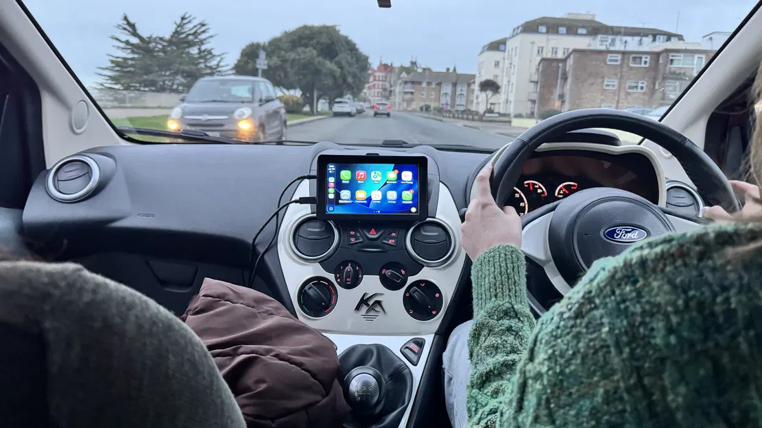 Ford Ka Pat Gắn Màn Hình Universal CarPlay/Android Auto 7” – File STL In 3D - Image 4