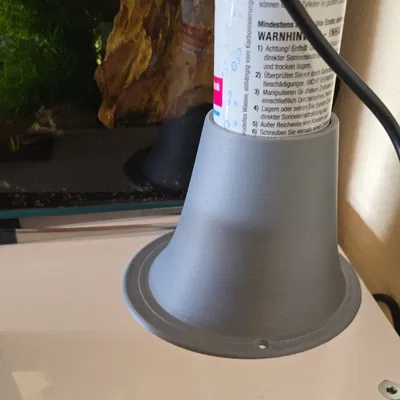 Giá đỡ hồ thủy sinh cho bình CO2 Sodastream 60mm