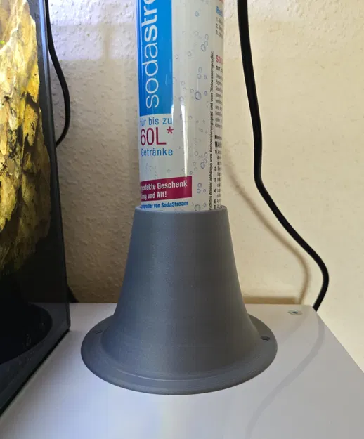 Giá đỡ hồ thủy sinh cho bình CO2 Sodastream 60mm - Image 4