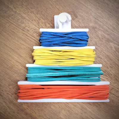 Organizer dây thun kèm móc treo (Rubber Band Organizer with Hanger)