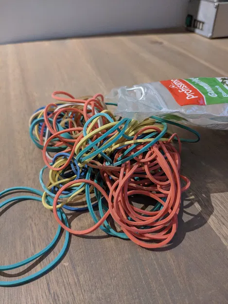 Organizer dây thun kèm móc treo (Rubber Band Organizer with Hanger) - Image 2