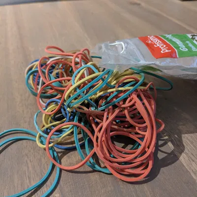 Organizer dây thun kèm móc treo (Rubber Band Organizer with Hanger)