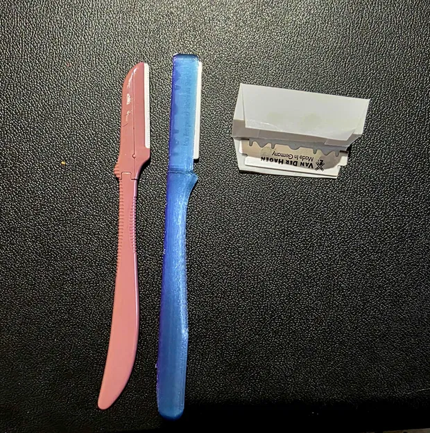 Tay cầm Safety Razor cho lông mày/ria mép - Image 1