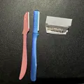 Tay cầm Safety Razor cho lông mày/ria mép - Thumbnail 1