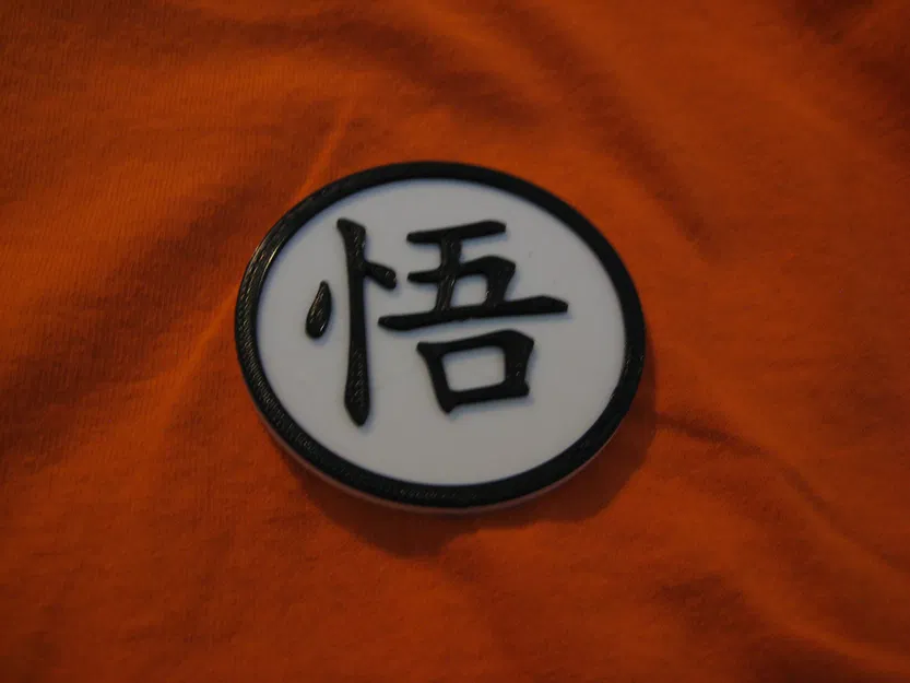 Huy Hiệu Biểu Tượng Goku 3D - Phụ Kiện Cosplay Dragon Ball - Image 1