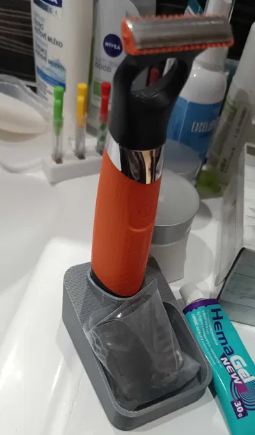 Đế Đựng Máy Cạo Râu Remington Durablade MB050/MB070 Có Hộp Chứa - Image 1