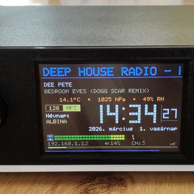 Vỏ Case YO-RADIO cho Màn Hình Cảm Ứng 3.5 Inch