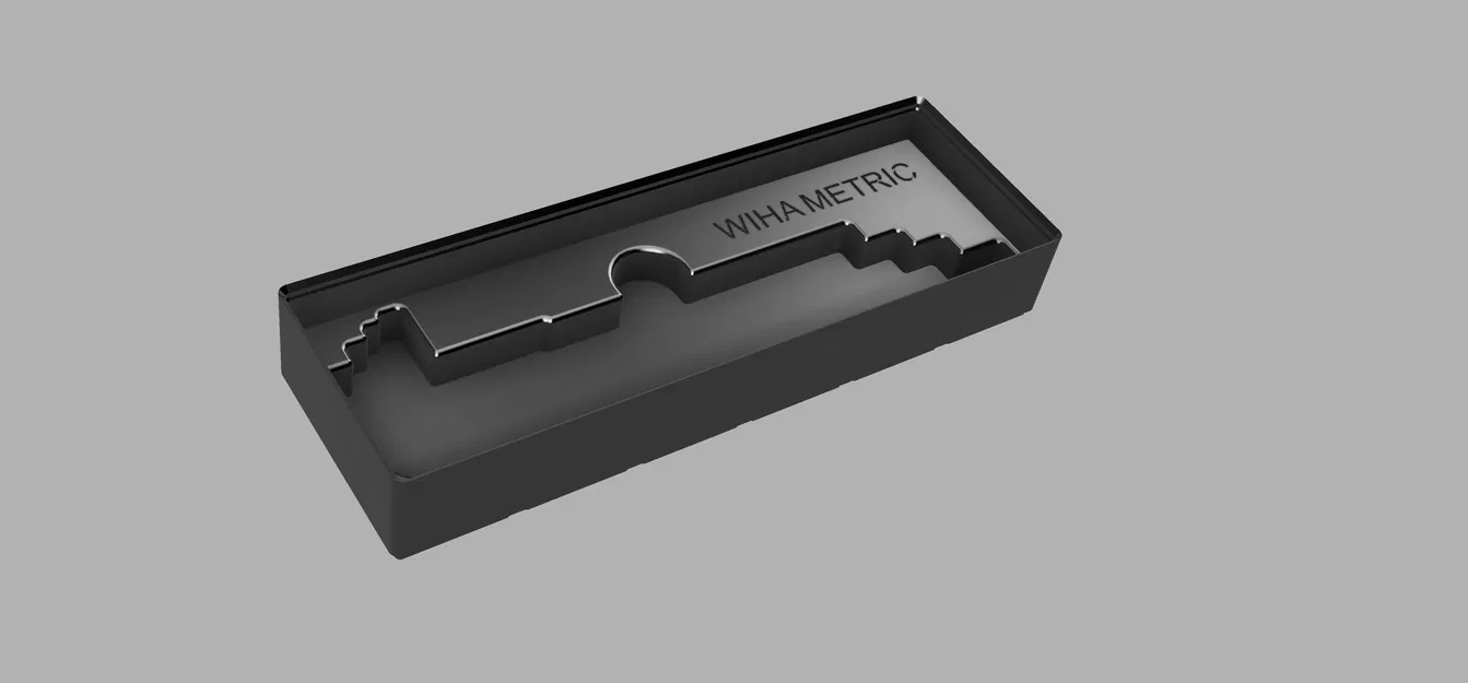 Hộp Đựng Bộ Lục Giác Wiha Metric Theo Chuẩn Gridfinity - Image 1