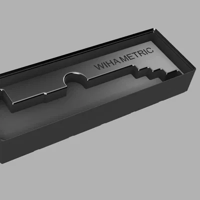 Hộp Đựng Bộ Lục Giác Wiha Metric Theo Chuẩn Gridfinity