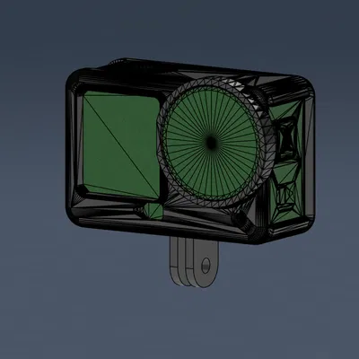 Giá đỡ DJI Osmo Action 6 tương thích ngàm GoPro