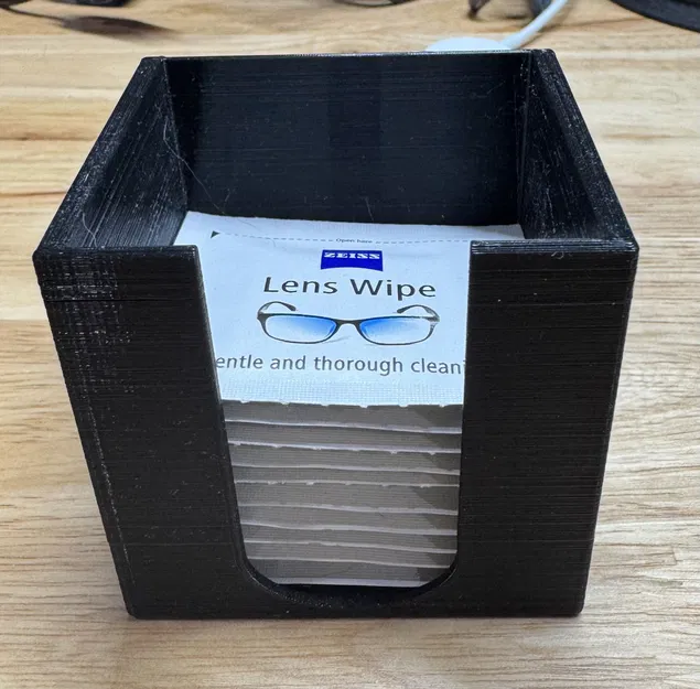 Hộp Đựng Khăn Lau Ống Kính Zeiss Tiện Lợi Cho Bàn In 3D - Image 1