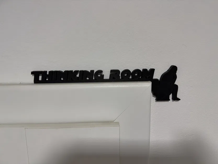 Biển "Thinking Room" Darth Vader - Trang Trí Độc Đáo Cho Phòng Bạn - Image 1