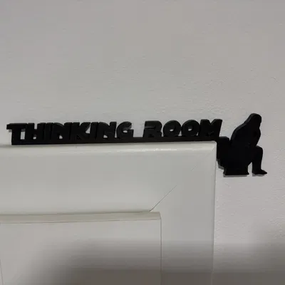 Biển "Thinking Room" Darth Vader - Trang Trí Độc Đáo Cho Phòng Bạn