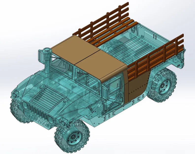 HUMVEE M998 Troop Transporter (Xe chở quân) - Image 2