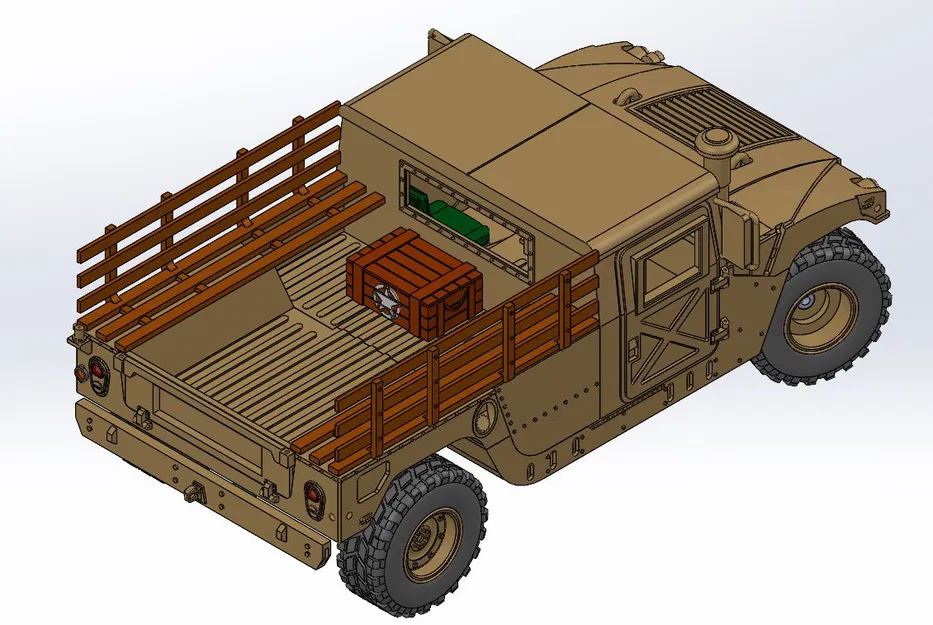 HUMVEE M998 Troop Transporter (Xe chở quân) - Image 4