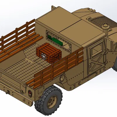 HUMVEE M998 Troop Transporter (Xe chở quân)