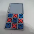 Travel Tic-Tac-Toe V2 – Bàn cờ gập bỏ túi dùng chốt filament 1.75 mm - Thumbnail 2
