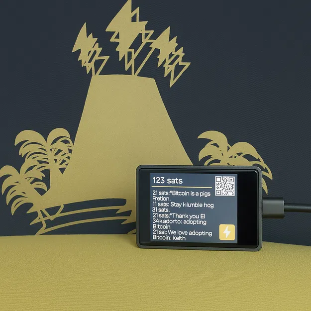 ZapBox! – Pocket Edition (vỏ cho Waveshare ESP32-S3 2" Capacitive Touch Display) - Image 1