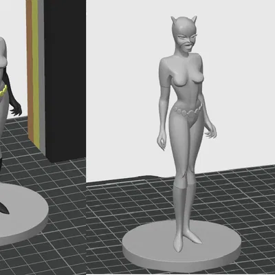 Mô Hình Catwoman Hoạt Hình 3D Đẹp Mắt
