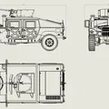 Mô hình HUMVEE M998 (HMMWV) chi tiết cao – dễ in, dễ lắp - Thumbnail 2