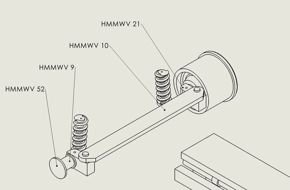 Mô hình HUMVEE M998 (HMMWV) chi tiết cao – dễ in, dễ lắp - Image 4