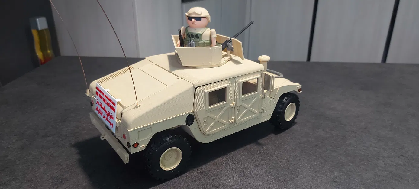 Mô hình HUMVEE M998 (HMMWV) chi tiết cao – dễ in, dễ lắp - Image 8