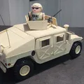 Mô hình HUMVEE M998 (HMMWV) chi tiết cao – dễ in, dễ lắp - Thumbnail 8