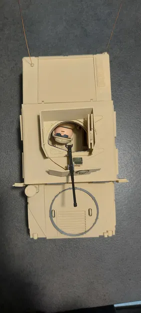 Mô hình HUMVEE M998 (HMMWV) chi tiết cao – dễ in, dễ lắp - Image 9