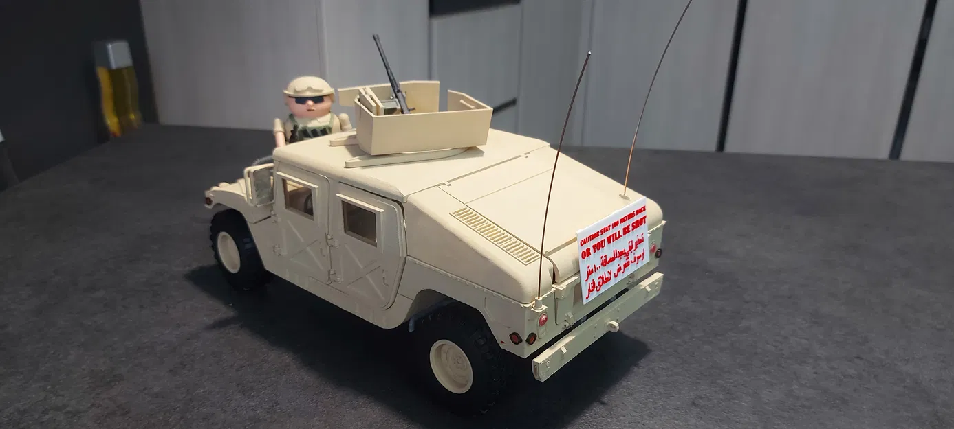 Mô hình HUMVEE M998 (HMMWV) chi tiết cao – dễ in, dễ lắp - Image 10