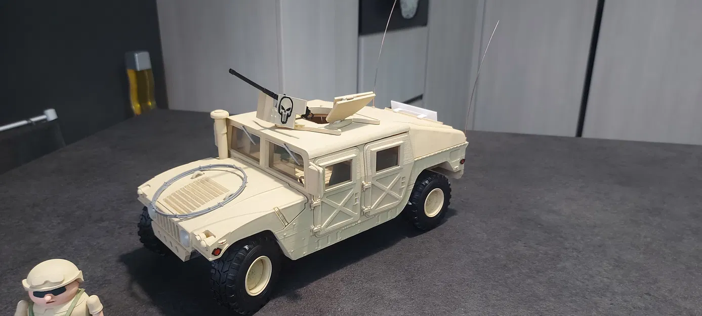 Mô hình HUMVEE M998 (HMMWV) chi tiết cao – dễ in, dễ lắp - Image 11