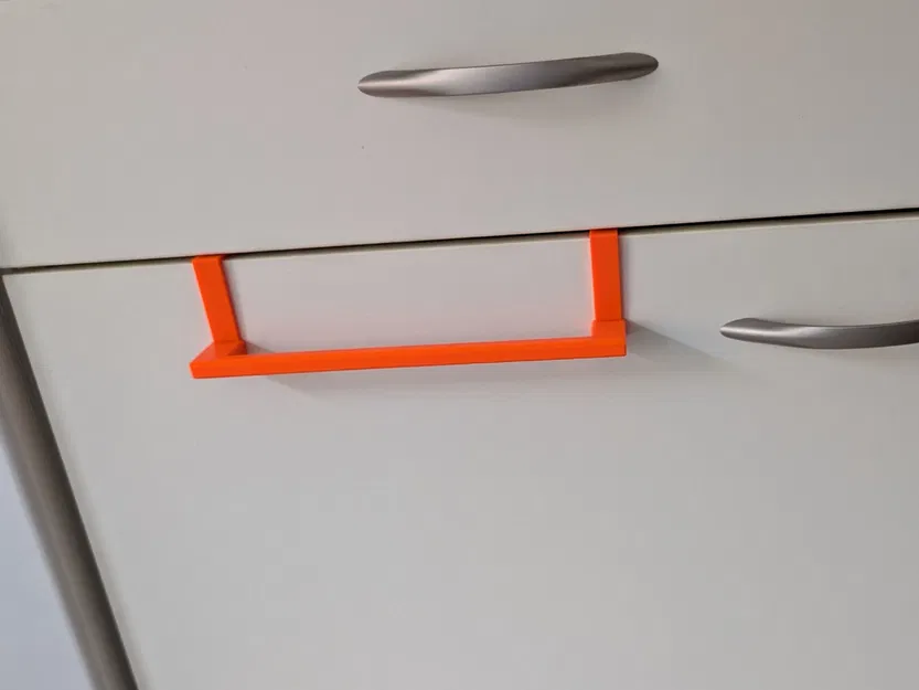 Móc Treo Khăn Lau Chén Gắn Cánh Tủ Bếp (Dishcloth Cabinet Hanger) - Image 2