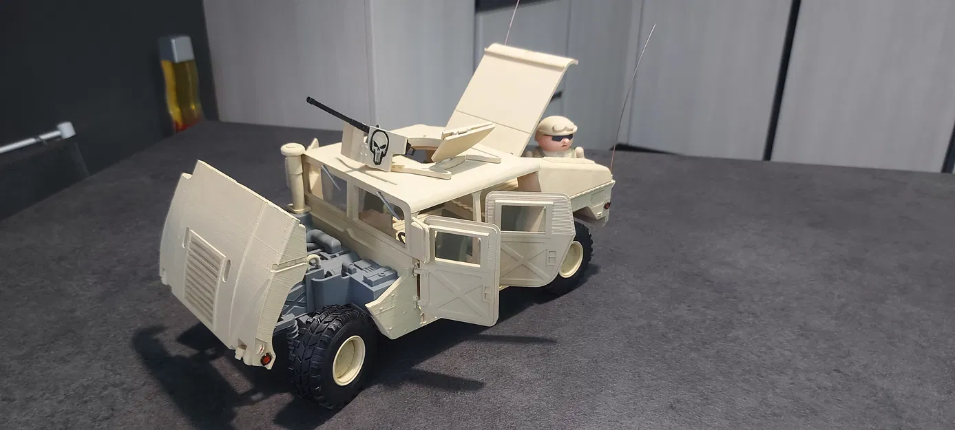 Mô hình HUMVEE M998 (HMMWV) chi tiết cao – dễ in, dễ lắp - Image 14