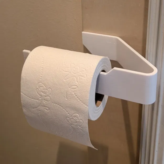 Giá Treo Cuộn Giấy Vệ Sinh Sleek (Sleek Toilet Roll Holder) - Image 1