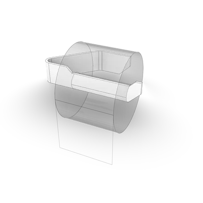 Giá Treo Cuộn Giấy Vệ Sinh Sleek (Sleek Toilet Roll Holder)