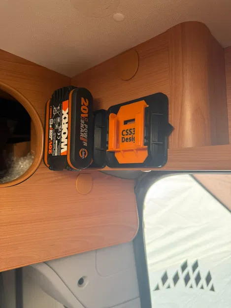 Giá treo tường Worx PowerShare Wallmount - Image 2