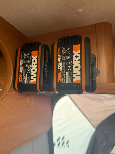 Giá treo tường Worx PowerShare Wallmount - Image 3