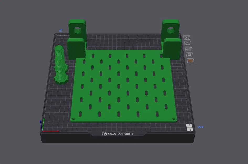 IKEA Skadis với vít kẹp bàn (clamping screws) - Image 1