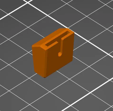 Nút chặn cuối cần gạt đèn pha Volvo - In 3D thay thế - Image 1