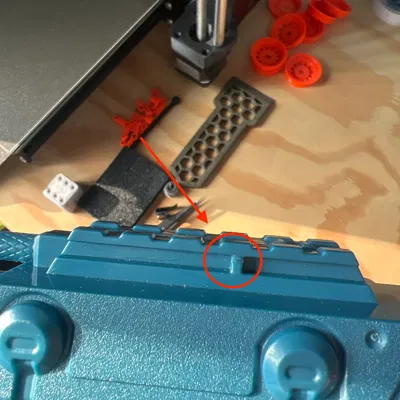 Phụ kiện gắn đạn/móc belt cho súng Nerf Elite 2.0 Commander/Shockwave