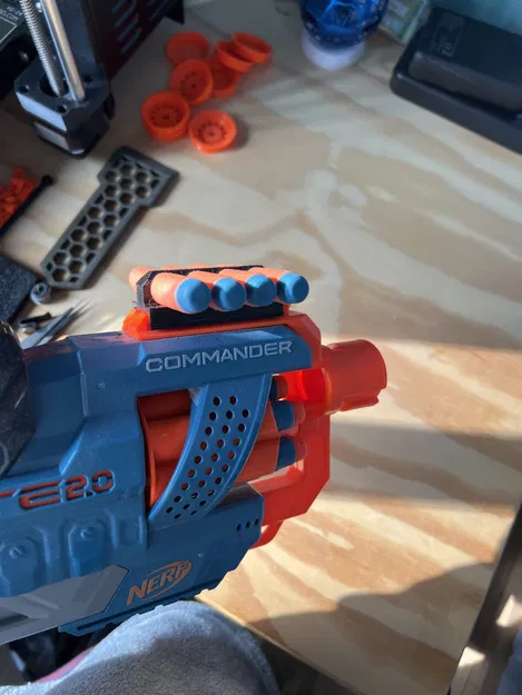 Phụ kiện gắn đạn/móc belt cho súng Nerf Elite 2.0 Commander/Shockwave - Image 5