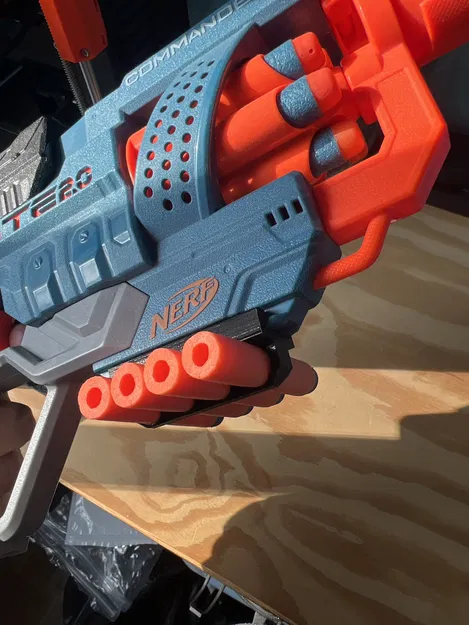 Phụ kiện gắn đạn/móc belt cho súng Nerf Elite 2.0 Commander/Shockwave - Image 6