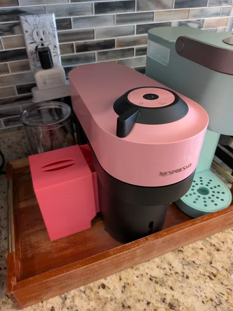 Hộp hứng vỏ pod thải lớn cho Nespresso Vertuo Pop (Waste Pod Container/Catcher) - Image 1