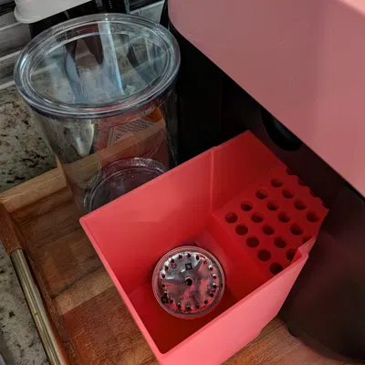 Hộp hứng vỏ pod thải lớn cho Nespresso Vertuo Pop (Waste Pod Container/Catcher)