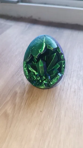 Trứng Phục Sinh Geode Pha Lê (Crystal Geode Easter Egg) - Image 1