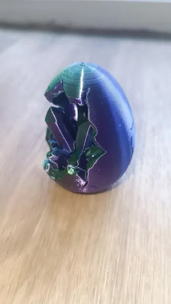 Trứng Phục Sinh Geode Pha Lê (Crystal Geode Easter Egg) - Image 3