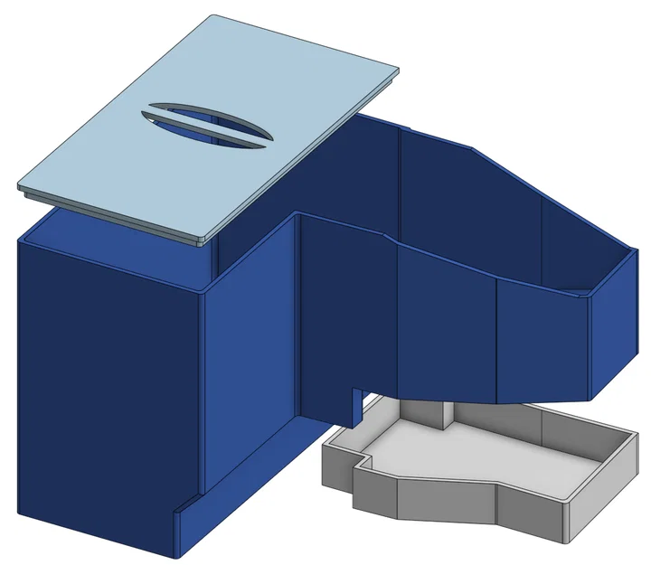 Hộp hứng vỏ pod thải lớn cho Nespresso Vertuo Pop (Waste Pod Container/Catcher) - Image 5