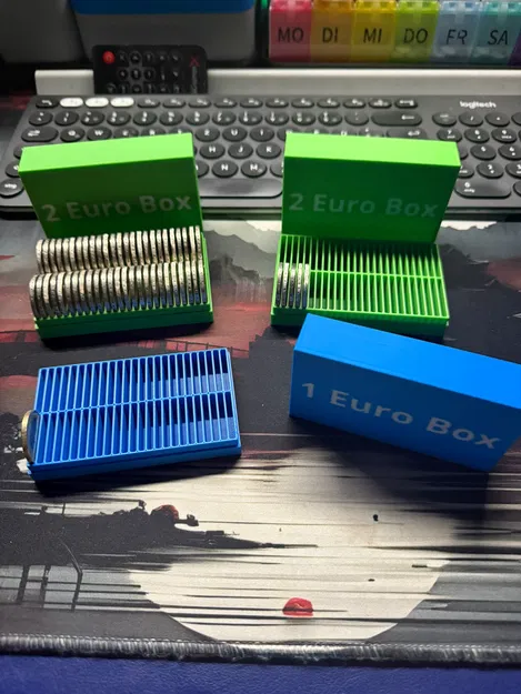 Hộp đựng tiền xu €uro - Image 1