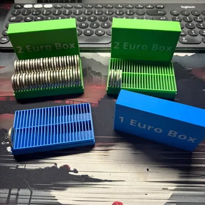 Hộp đựng tiền xu €uro